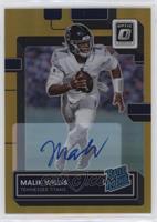 Rated Rookie - Malik Willis #/10