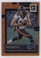 Rated Rookie - Greg Dulcich [EX to NM] #/199