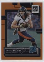 Rated Rookie - Greg Dulcich #/199