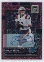 Rated Rookie - Bailey Zappe #/50