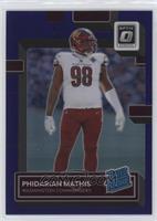 Rated Rookie - Phidarian Mathis #/50