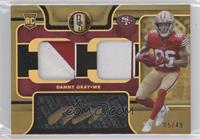 Rookie Jersey Autographs Double - Danny Gray #/49