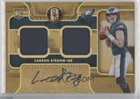 Rookie Jersey Autographs Double - Carson Strong #/149