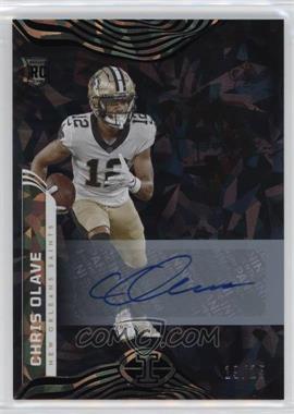 2022 Panini Illusions - [Base] - Trophy Collection Black Signatures #69 - Chris Olave /25