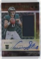 First Impressions Autographed Memorabilia - Carson Strong #/249