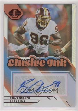 2022 Panini Illusions - Elusive Ink - Red #EI-BO - Brian Orakpo /99