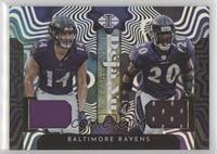 Ed Reed, Kyle Hamilton [EX to NM]