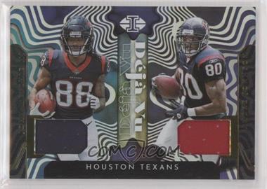 2022 Panini Illusions - déjà vu #DV-HT - Andre Johnson, John Metchie III