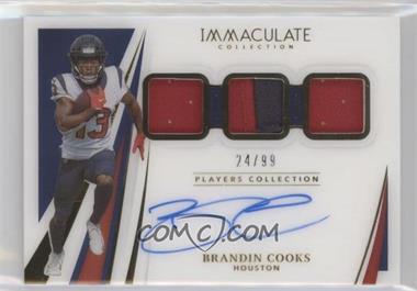 2022 Panini Immaculate Collection - 2021 Update Immaculate Players Collection Autographs #IPC-BC - 2022 Panini Immaculate Update - Brandin Cooks /99