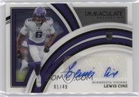 Rookie Autos - Lewis Cine #/49