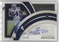 Rookie Autos - Sam Williams #/49