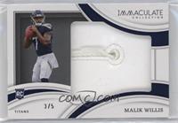 Malik Willis #/5