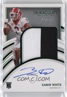 Rookie Patch Autographs - Zamir White #/13