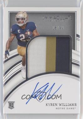 2022 Panini Immaculate Collection Collegiate - [Base] #62 - Rookie Patch Autographs - Kyren Williams /99