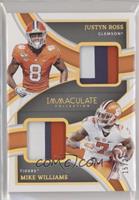 Justyn Ross, Mike Williams #/25