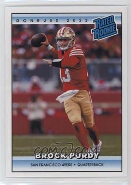 2022 Panini Instant NFL - Rated Rookie Retro #RR44 - Brock Purdy /4094