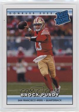 2022 Panini Instant NFL - Rated Rookie Retro #RR44 - Brock Purdy /4094