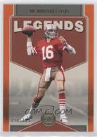 Legends - Joe Montana #/199