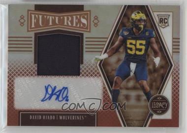 2022 Panini Legacy - Futures Patch Autographs - Ruby #FP-DO - David Ojabo /99