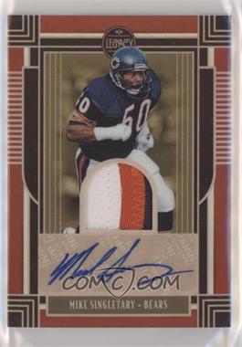 2022 Panini Legacy - Legacy Patch Autographs - Ruby #LPA-MS - Mike Singletary /25