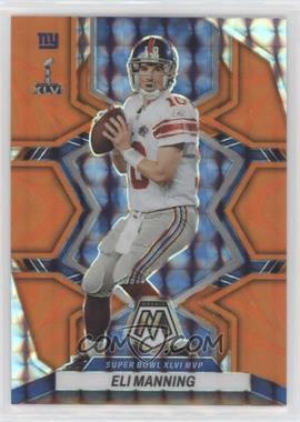 2022 Panini Mosaic - [Base] - Reactive Orange Mosaic Prizm #300 - Super Bowl MVPs - Eli Manning