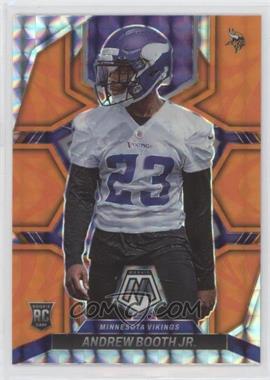 2022 Panini Mosaic - [Base] - Reactive Orange Mosaic Prizm #386 - Rookies - Andrew Booth Jr.