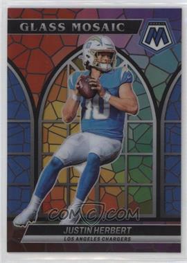 2022 Panini Mosaic - Glass Mosaic #GM-2 - Justin Herbert [EX to NM]