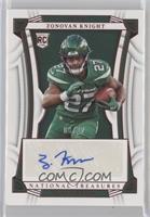 Rookie Signatures - Zonovan Knight #/27