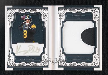 2022 Panini National Treasures - Rookie First Edition Signatures Booklet #RFE-KP - Kenny Pickett /99