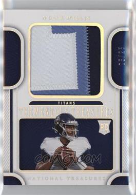 2022 Panini National Treasures - Tremendous Treasures Rookies - Holo Silver #TTR-MWI - Malik Willis /25