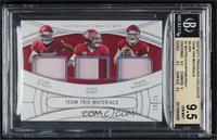 Kyler Murray, Jalen Hurts, Baker Mayfield [BGS 9.5 GEM MINT] #/25