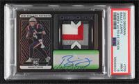 Rookie Jersey Auto - Bailey Zappe [PSA 9 MINT] #/50