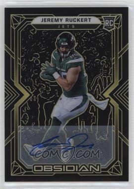 2022 Panini Obsidian - [Base] - Electric Etch Yellow Autographs #155 - Rookies - Jeremy Ruckert /25