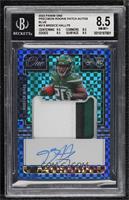 Precision Rookie Patch Autographs - Breece Hall [BGS 8.5 NM‑MT+…