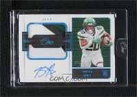 Rookie Dual Patch Autographs - Breece Hall [Uncirculated] #/99