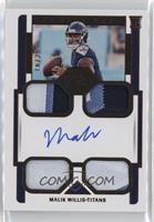 Square One Autographs - Malik Willis #/25