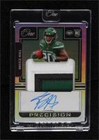Precision Rookie Patch Autographs - Breece Hall [Uncirculated] #/99
