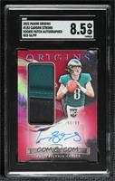Rookie Jumbo Jersey Autographs - Carson Strong [SGC 8.5 NM/Mt+] #/99