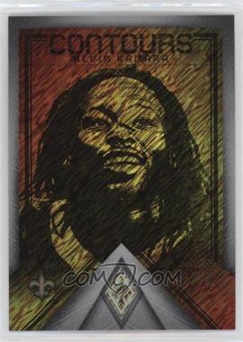 2022 Panini Phoenix - Contours - White Shimmer #CT-15 - Alvin Kamara