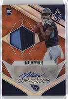 Malik Willis #/149