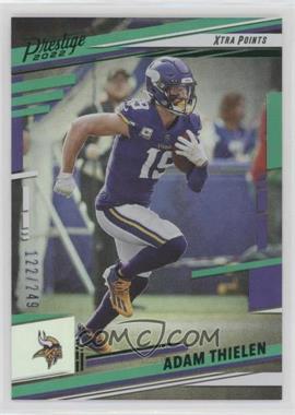 2022 Panini Prestige - [Base] - Xtra Points Premium Green #193 - Adam Thielen /249