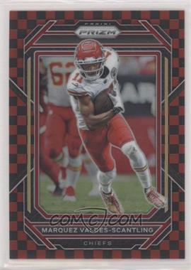 2022 Panini Prizm - [Base] - Black and Red Checker Prizm #142 - Marquez Valdes-Scantling