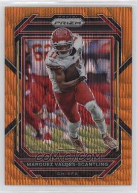 2022 Panini Prizm - [Base] - Orange Wave Prizm #142 - Marquez Valdes-Scantling /60