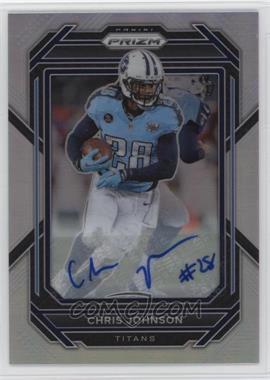 2022 Panini Prizm - [Base] - Silver Prizm Autographs #291 - Chris Johnson