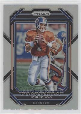 2022 Panini Prizm - [Base] - Silver Prizm #93 - John Elway