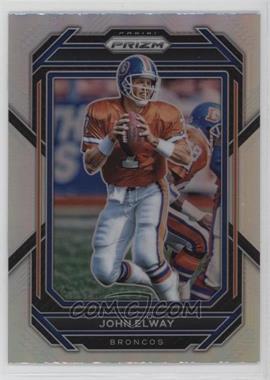 2022 Panini Prizm - [Base] - Silver Prizm #93 - John Elway