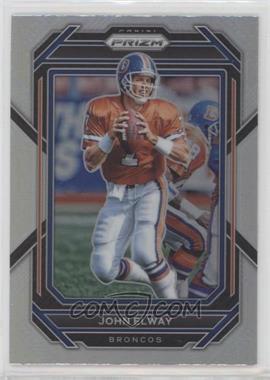 2022 Panini Prizm - [Base] - Silver Prizm #93 - John Elway