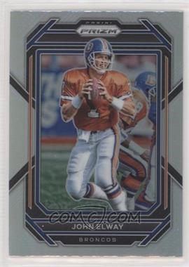 2022 Panini Prizm - [Base] - Silver Prizm #93 - John Elway