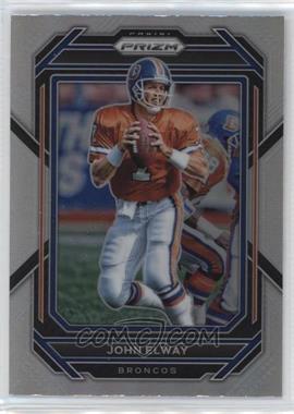 2022 Panini Prizm - [Base] - Silver Prizm #93 - John Elway