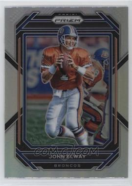 2022 Panini Prizm - [Base] - Silver Prizm #93 - John Elway